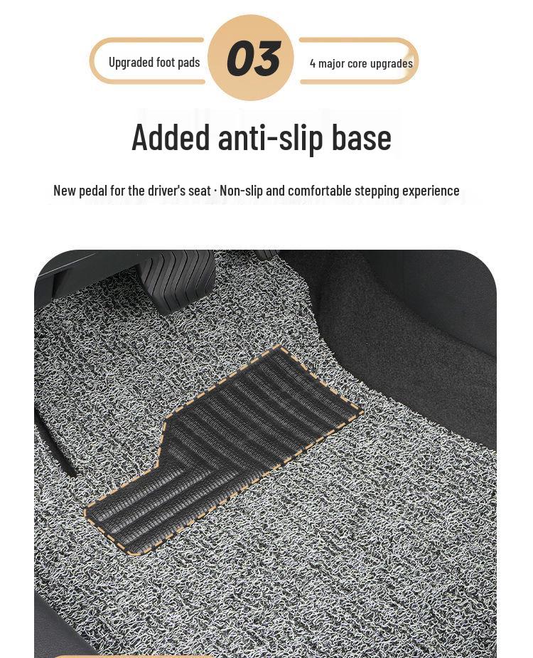 Volkswagen Tharu Anti-Slip Driver's Carpet-Style Floor Mat, Wear-Resistant, for Five-Seater.