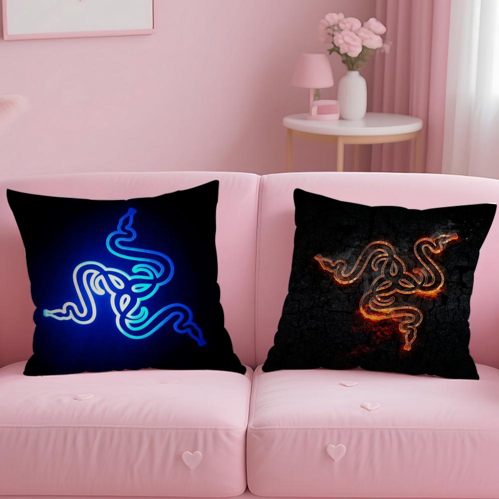 Popular Rrazerful Cushion Cover Soft EasyWash Pillow Case Versatile for Couch Bed Travel and Office