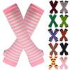 Autumn/Winter Women Gloves Cotton Elbow Elbow Mittens Fingerless Gloves
