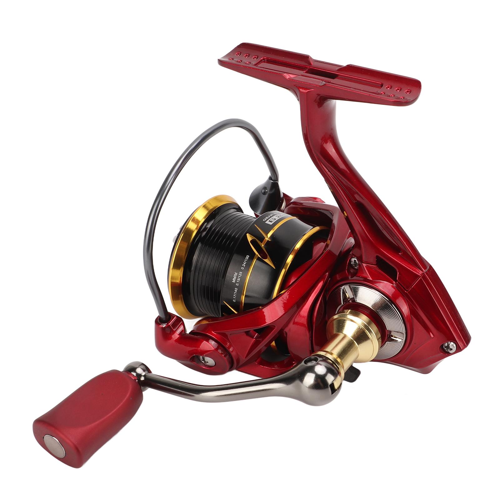Lure Fishing Reel Full Metal Lure Spinning Reel 6.2:1 Fishing Spinning Reel for Reservoir Pond LT3000S