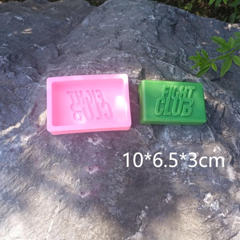 

Fight Club Soap Mold Rectangle Moule Savon Moldes De Silicona Para Jabones Zeep Maken Making Supplies Cakes Decorations Tools