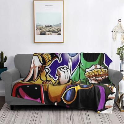 Shadow Wizard Money Gang We Love Casting Spells Blankets Warm Flannel Throw Blanket Bedspread for Livingroom Travel Home Couch