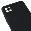 For Samsung Galaxy A22 5G (EU Version) Fiber Lining Rubberized TPU Cover Drop Resistant Phone Case