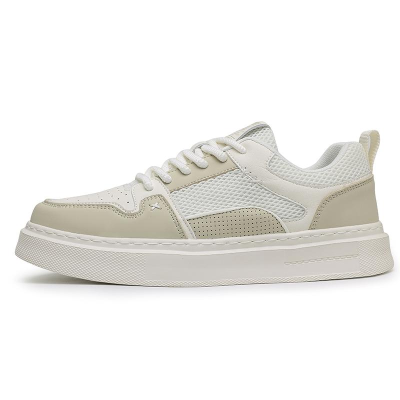 

Модные новые высококачественные мужские повседневные кроссовки, трендовые износостойкие уличные нескользящие повседневные минималистичные кроссовки для скейтбординга для мужчин 44 бежевый
