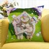Kawaii Kpop Style P-Plave Caligo Pt Various Sizes Square Pillow Case For Car Home Bedchamber Decor