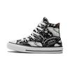 All Star Chuck Taylor Comfortable And Trendy Kids Canvas Shoes White Black Teenagers 673086C