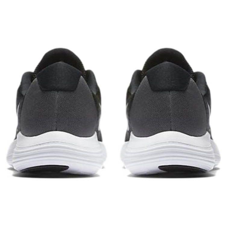 Nike Comfortable Fabric Shock Absorbing Non-Slip Wear-Resistant Lightweight Low-Top Casual Running Shoes Women sneaker Black White 852469-001