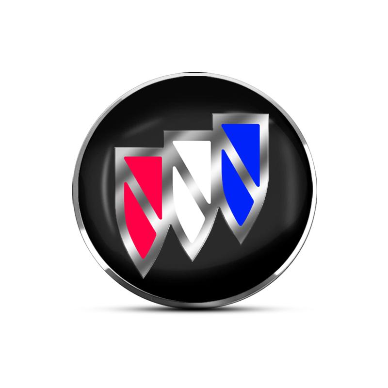 4pcs 56mm Alloy Car Wheel Center Decal Hub Sticker For Buick Encore Regal Lacrosse Enclave Avenir Cascada GL8 Envision Anthem