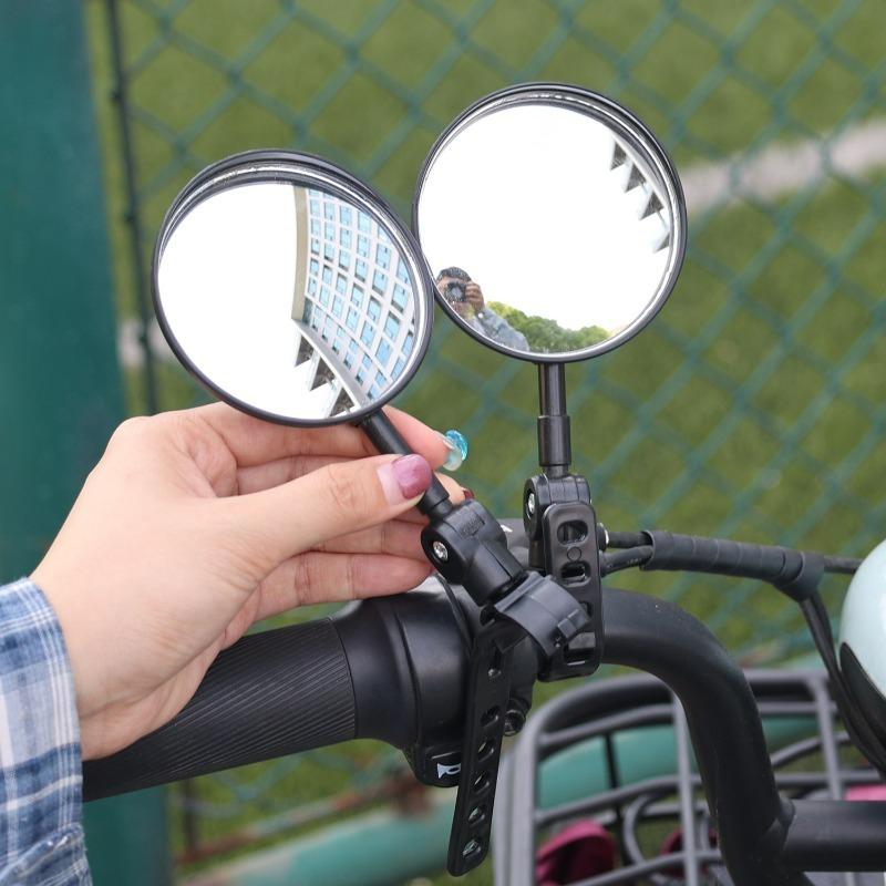 Extended Bicycle Mirror Universal Handlebar Rearview Mirror 360 Degree Rotate for Bike Motorcycle Cycling Accessories