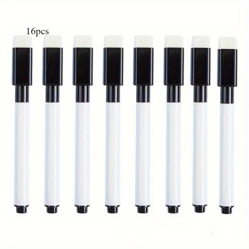 6/16/30pcs Whiteboard Pen Small Size Black Optional Suitable for Marking Office Presentation Supplies Learning