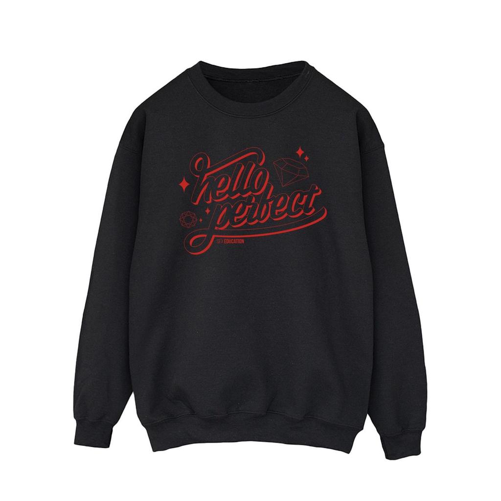 Netflix Mens Sex Education Hello Perfect Sweatshirt