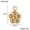 CARLIDANA Hot Sale Stainless Steel Charm Flower Moon Star Hamsa Evil Eye Necklace Inset Stone Pendants Women's DIY Jewelry