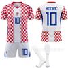 2026 World Cup Croatia Home Football Jersey Set No. 10 Modric Jersey National Team Jersey New