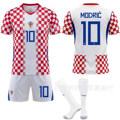 2026 World Cup Croatia Home Football Jersey Set No. 10 Modric Jersey National Team Jersey New