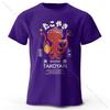 Japanese Octopus Chef Printed T-Shirt, Soft & Breathable Round Neck Short Sleeve Tee, Unisex Fun & Cultural Style