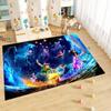 Cute cartoon rug with princess anime pattern, non-slip, machine washable, suitable for living room, bedroom, and home use.-22