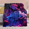 Jujutsu Kaisen Flannel Fleece Blanket Warm Cozy Soft Throw Lightweight Sofa Bed Home Decor 