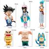 Toys Model 1-6pcs Dragon Ball Z Figures with Box Goku Chi-Chi Bulma Krillin PVC Anime ornament Collectible for Anime Fans Gift