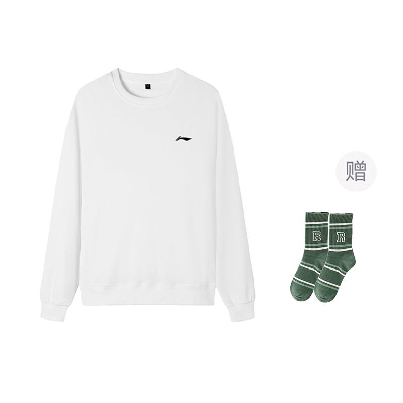 Li Ning Sweatshirts Men's Crew Neck Moderate Regular AWDTC73-2