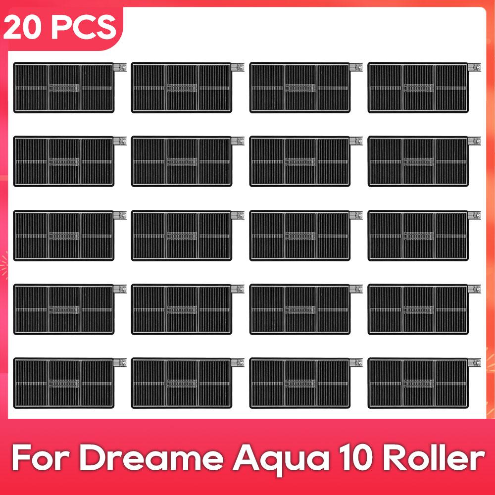 Fit For ( Dreame Aqua 10 Ultra Roller Complete, Aqua 10 Ultra Track ) Parts Accessories Main Side Brush Filter Mop Dust Bag