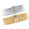 2pcs Elastic Stretch Wide Waist Belt Fashionable Women Waistband Adjustable Belt for Parties and Event