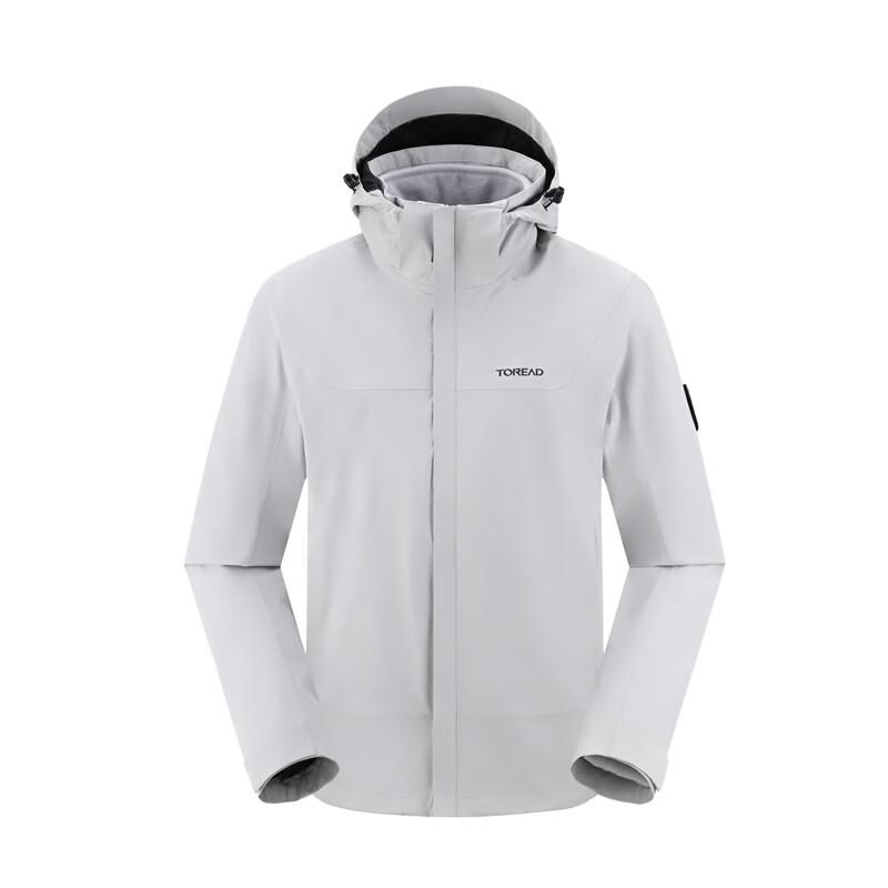 TOREAD Men's 3-in-1 Waterproof Fleece Lined Outdoor Jacket