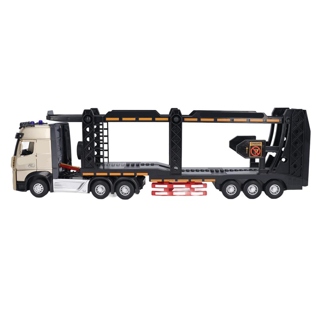 Children Transport Car Toy Double Layer Carrier Truck Toy Light Music Transport Toy Vehicle for