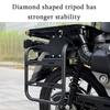 Suitable for Honda CT125 Saddle Bracket Universal Durable Aluminum Accessory Motorcycle Side Bag Bracket Mounting Bracket