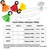 4Pcs Fly Fishing Foam Strike Indicators Stream Floating Hook Positioning Fishing Bobber Drift Float Indicators Enduring