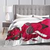 Anime Meru Blanket  Soft Funny Plush Bedding Throws For Couch Chair Sofa Bed Airplane Travel Flannel Bedspread Bed Cover