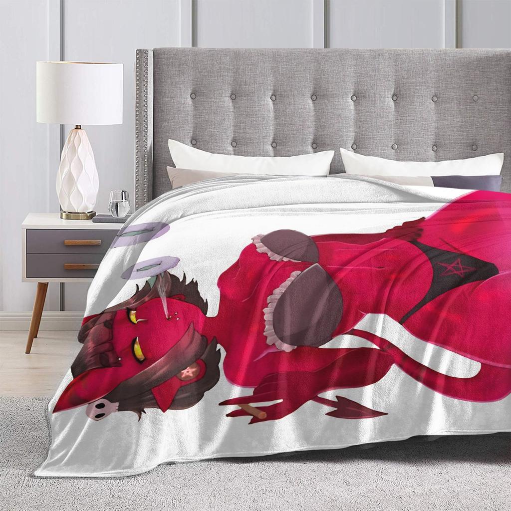 Anime Meru Blanket  Soft Funny Plush Bedding Throws For Couch Chair Sofa Bed Airplane Travel Flannel Bedspread Bed Cover