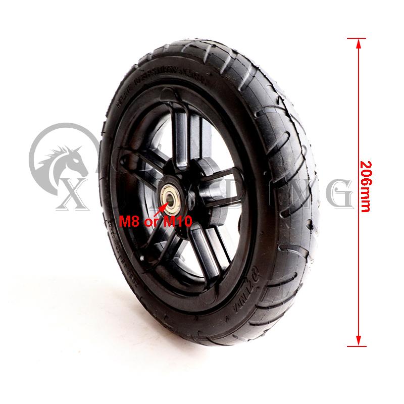 200x45 Rad Luftreifen für E-twow S2 Roller M8 M10 Luftrad 8 Zoll Roller Rollstuhl Luftrad