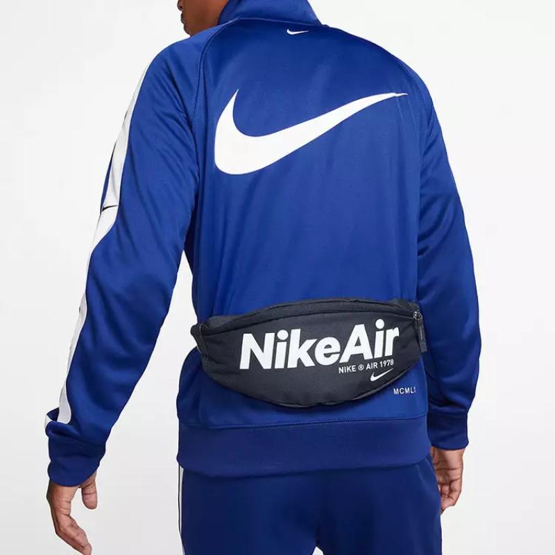 Nike Heritage Polyester Sling Bag Fanny Pack Regular Unisex Dark Blue Casual CT5226-475 Casual CT5226-475