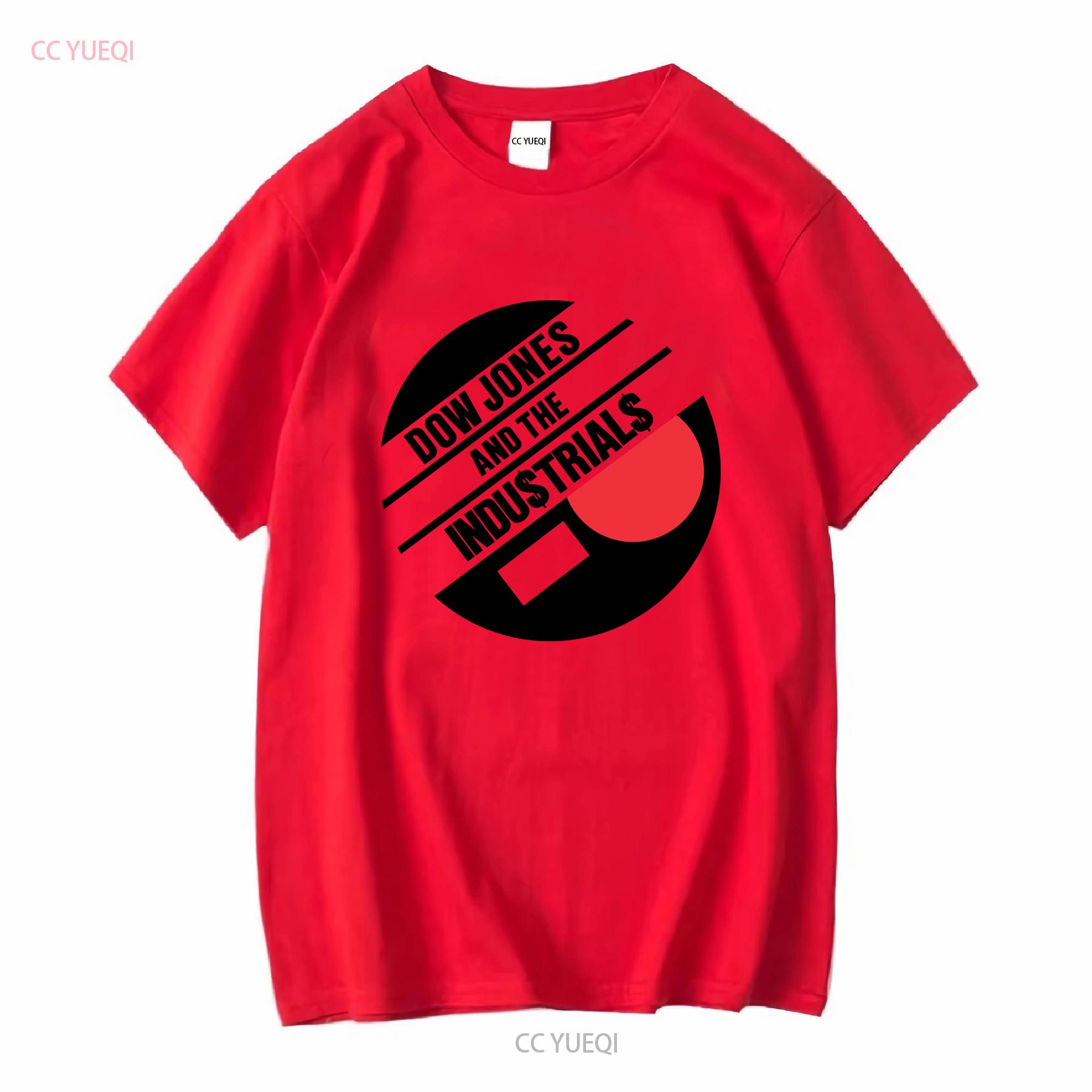 Dow Jones And The Industrials T Shirt 052 Retro Music White long or short sleeves vintage Washed streetwear Soft homme S