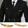 Pilot Badge Aviation Wing Badge Captain Chest Badge Metal Airlines Lapel Pin Airman Wing Pin