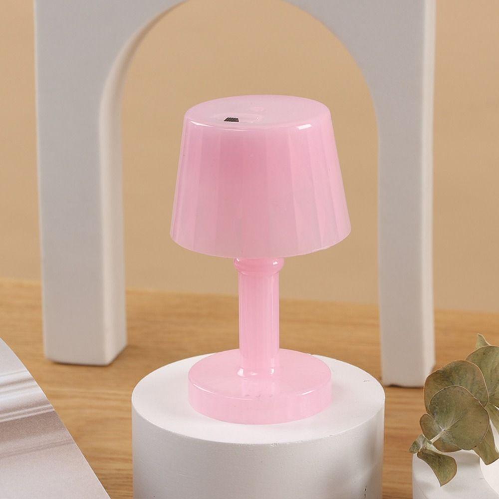 INS Atmosphere Light Macaron Night Light Girl Heart Candy Color Romantic Table Light LED Small Desk Lamp Desktop Decoration