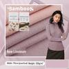 320g Cashmere Double-Sided Fleece Fabric for Seamless German Velvet Winter Tops & Home Wear
