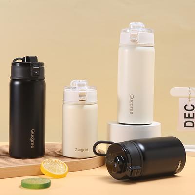 316 Stainless Steel Thermos Cup Tea Classification Vacuum Portable Bouncing Cup Outdoor Portable Accompanying Cup