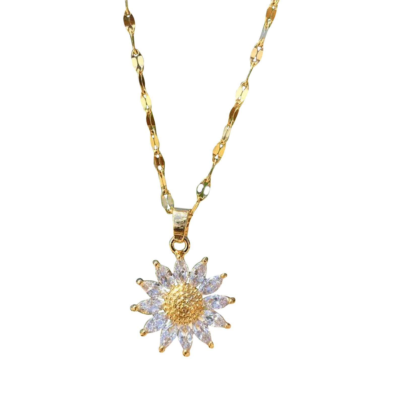 Necklace Girls Necklaces Ladies Necklaces Ladies Jewelry Multilayer Necklace Gifts золотой