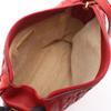 Used BOTTEGA VENETA Intrecciato Shoulder Bag leather Red Used Women