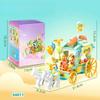 Capybara Fantasy Park Building Block Doll Doll Peripheral Educational Hand-assembled Model Toy Children's Birthday Gift