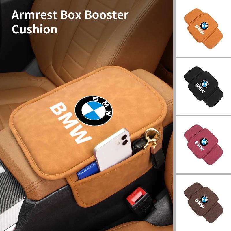 LLYEG1 2026 Car Sticker Car Armrest Storage Box Cover Liner Auto Center Console Protector For BMW E90 E60 E46 E39 F30 F10 E87 X3 X4 X5