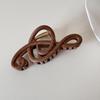 Non-Slip Musical Note Hair Claw Hairpin Large Size Shark Clip Plastic Grab Clip  Travel