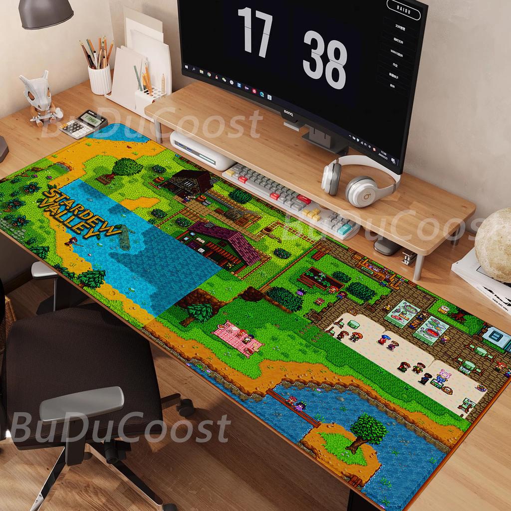 Stardew Valley e-sport Stolní podložky Gumová podložka pod my Zamykací okraj Počítač Kancelář Vysokodefinice tisk Podložka pod my na stůl