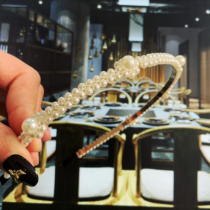 23 Stiluri Bentițe de Păr cu Perle Simulate Femei Accesorii de Păr Coreean Handmade Fundă Floare Cercuri Bandă de Păr Ornamente Nuntă Nou