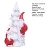 Christmas Tree Night Light Glowing Decorative Lamp Santa Climbing Christmas Tree Ornament Desktop Holiday Decor for Home Office