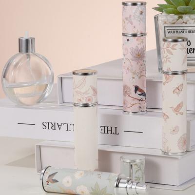 10ml Mini Perfume Bottle Leather Cosmetic Containers  for Travel Cosmetic Dispenser