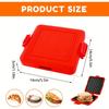Compact Sandwich Toaster Waffle Maker & Microwave Oven Tray - 420g Breakfast Machine