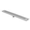 Linear Drain 304 Stainless Steel Large Discharge Capacity Prevent Clogging Shower Floor Drain for