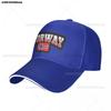 Cappellino da Baseball Multicolore con Stampa Gradiente Bandiera NORVEGIA Per Donna Sportivo Coquette Cappelli Parasole da Spiaggia Cappellino Sportivo con Visiera